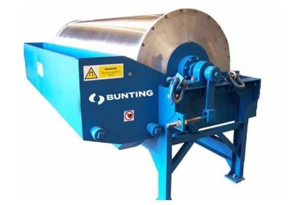 Wet drum magnetic separators